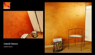 Портфолио - отделка стен, потолков и фасадов декоративной
штукатуркой и декоративными красками итальянского производителя Cebos